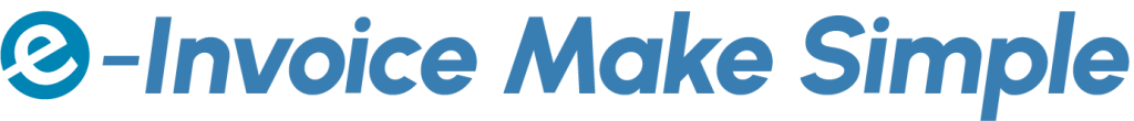 Tagline text reading 'e-Invoice made simple' promoting easy and streamlined e-Invoicing solutions